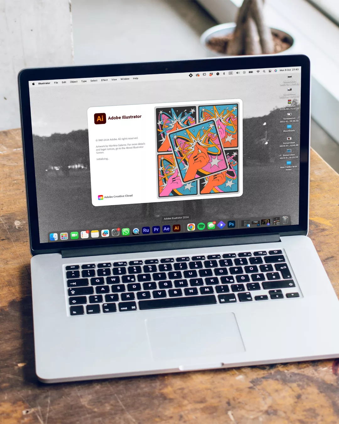 Adobe splash screen IG-06